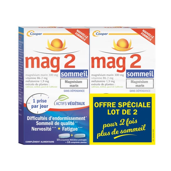 Mag 2 Pack Sommeil 2x30comp