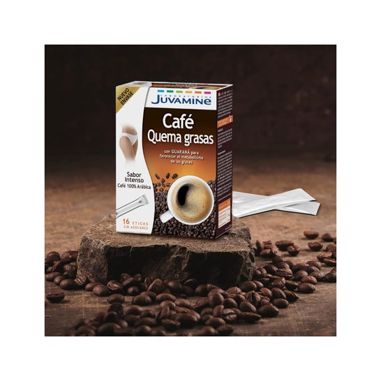 Juvamine Café Quema Grasas Sin Azúcares 16 Sticks