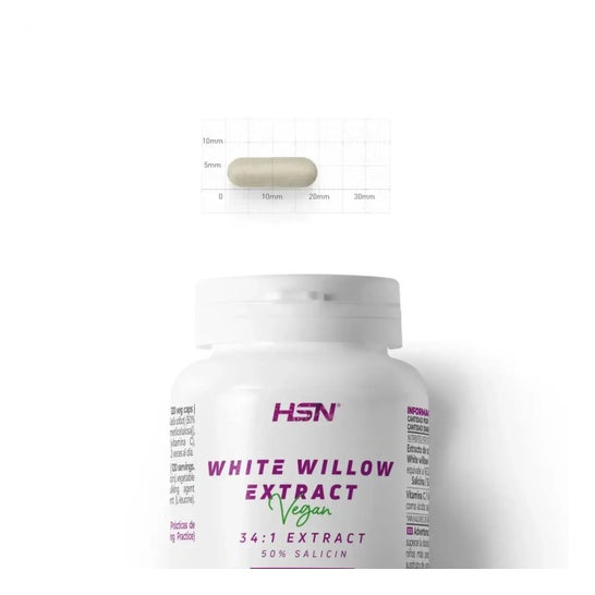 HSN Extracto de Sauce Blanco 34:1 240 mg 120 vcaps