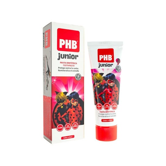 PHB Junior Pasta Dental Sabor Tropical 75ml