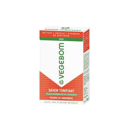 Vegebom Sapone Tonificante Zenzero in Polvere 100g