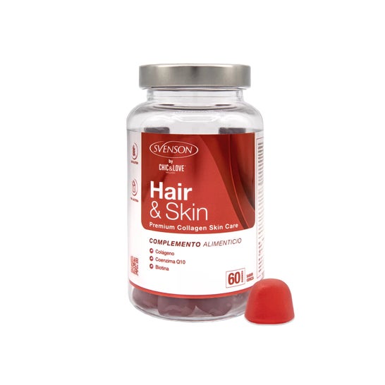 Svenson By Chic&Love Hair & Skin Cereza 60 Gummies