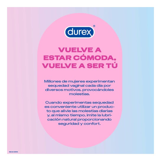 Durex Sensilube Gel Vaginal Hidratante y Lubricante 40ml