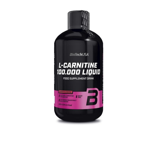 Biotech Usa L-Carnitine 100000 Liquid Cereza 500ml
