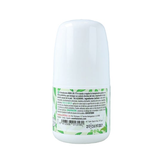 Esential Aroms Árbol Del Té Desodorante Roll-On 50 ml