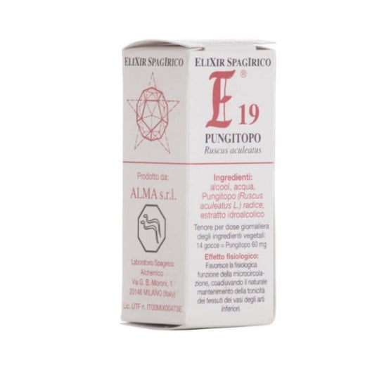 Similia E19 Pungitopo Elixir Spagirico 10ml