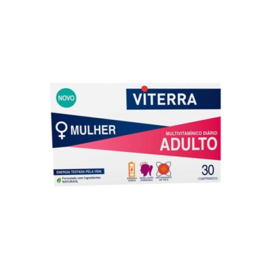 Omega Pharma Viterra Mulher Adulto 30comp