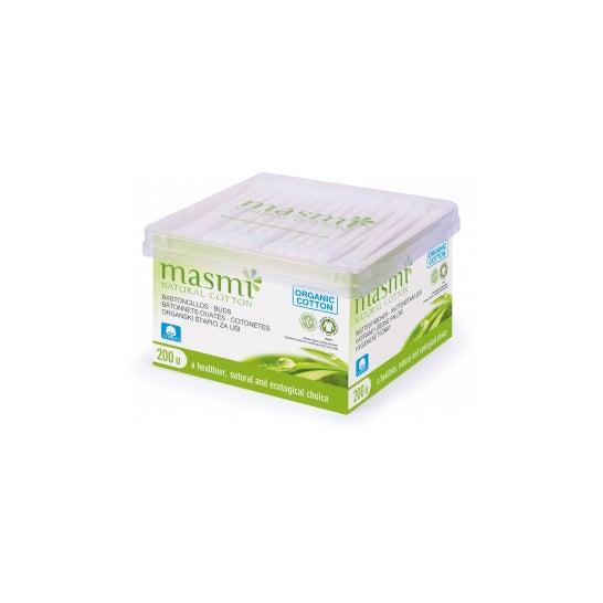 Masmi Bastoncillo Ecológico 200 uds