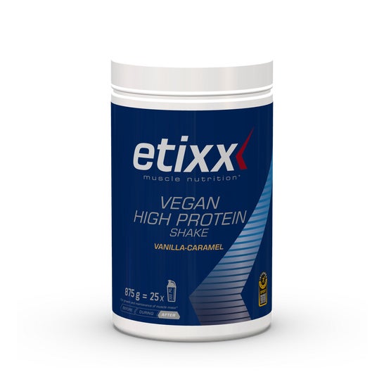 Etixx Vegan High Protein Shake Vanilla Caramel 875g