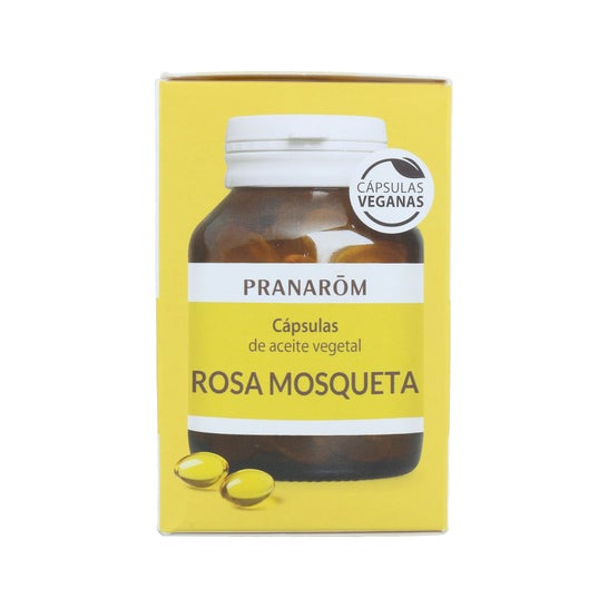 Pranarôm Cápsulas de Aceite Vegetal Rosa Mosqueta 60caps