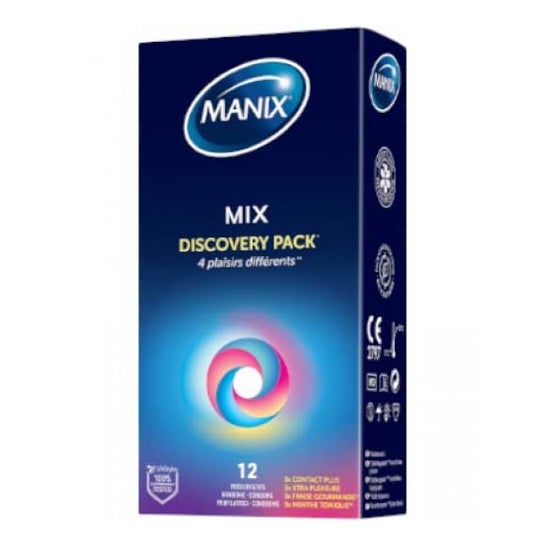 Manix Mix Discovery Pack Preservativos 12uds