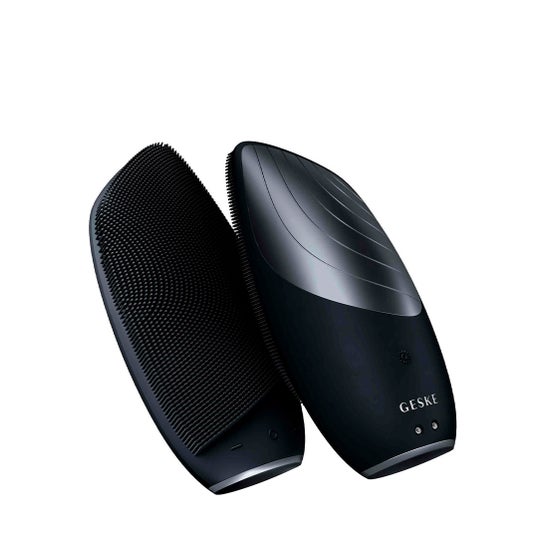Geske Sonic Thermo Facial Brush 6 in 1 Black 1 Unidade
