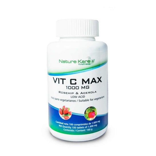 Nature Kare Wellness Vitamina C Max 1000mg 100comp
