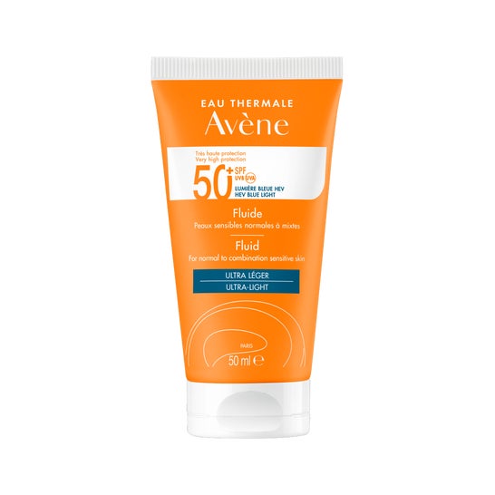 Avène Solar Sensitive Skin Fluid Dry Touch SPF50+ 50ml