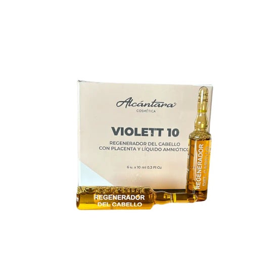 Alcantara Haar Tonic Violett 10 Placenta Vloeibaar Amnionvocht 24x10 ml