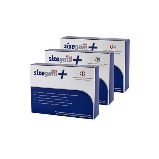 Sizegain Plus 3x30 comprimidos SizeGain,  (Código PF )