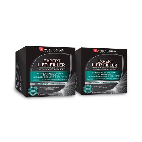 Forté Pharma Expert Lift Filler Colágeno 5000mg 2x10 shots