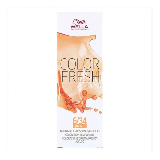Wella Color Fresh Tinte Cabello Nro 6-34 75ml