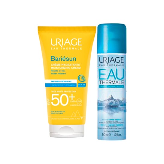 Uriage Bariésun Crema SPF50 + 50ml + Spray Agua Termal 50ml