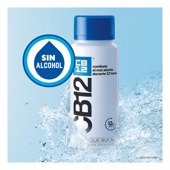CB12 Enjuague Bucal para Mal Aliento Menta 250 ml