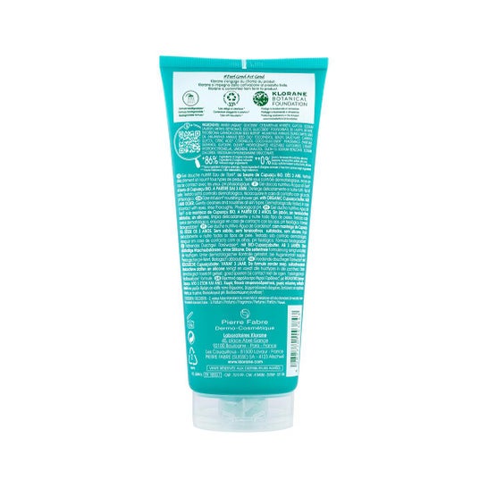 Klorane Gel de Ducha Agua de Tiaré 200 ml