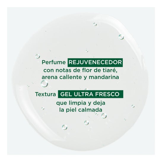 Klorane Gel de Ducha Agua de Tiaré 200 ml