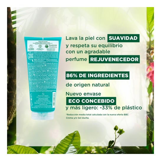 Klorane Gel de Ducha Agua de Tiaré 200 ml