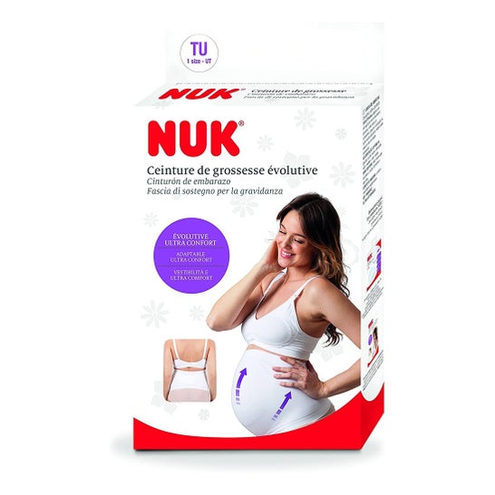 Nuk Cinturón Embarazo Soporte Evolutivo Blanco 1ud
