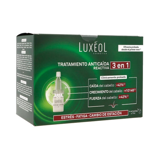 Luxeol Reaktiv Anti-Hårtab Behandling 3 i 1 14x7 ml