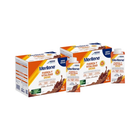 Meritene Fuerza y Vitalidad Drink Chocolate 24x180 ml