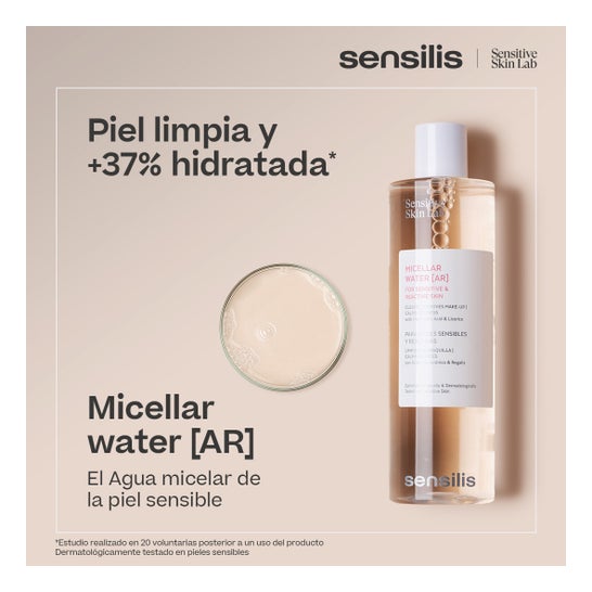Sensilis Agua Micelar [AR] Pieles Sensibles y Reactivas 400 ml