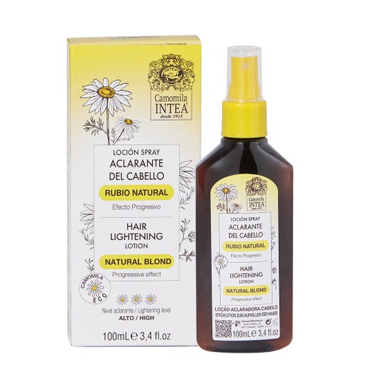 Intea Loción Spray Aclarante Cabello Camomila Rubio Natural 100ml