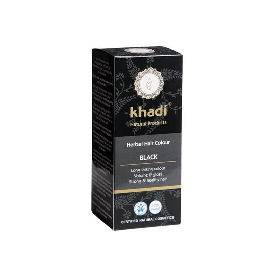 Khadi Tinte Negro Herbal 100% Vegetal 100g