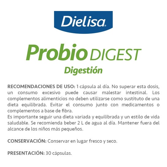 Dielisa Probio Digest 30cáps