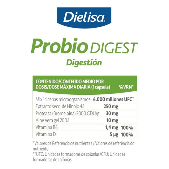 Dielisa Probio Digest 30cáps