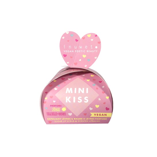 Inuwet Cofre Mini Kiss Rose Vegan 2uds
