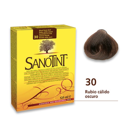 Santiveri Sanotint Tinte Classic 30 Blond Varm Mørk 125ml