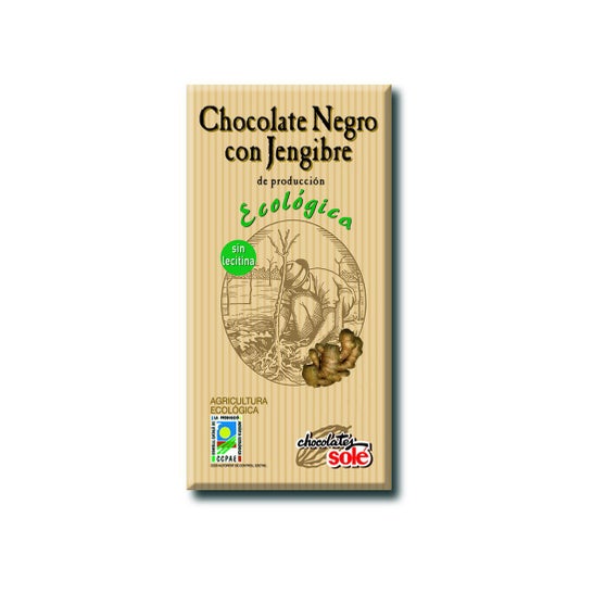 Chocolates Sole Chocolate Negro con Canela 56% 100g