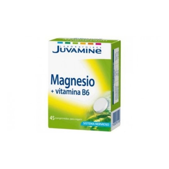 Juvamine Magnesium + vitamine B6 45 tabletten
