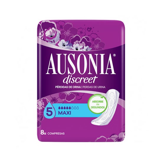Ausonia Discreet Compress Maxi 8 units