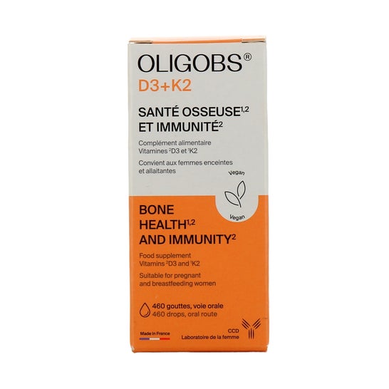 Oligobs D3 + K2 Bone Health and Immunity 15ml