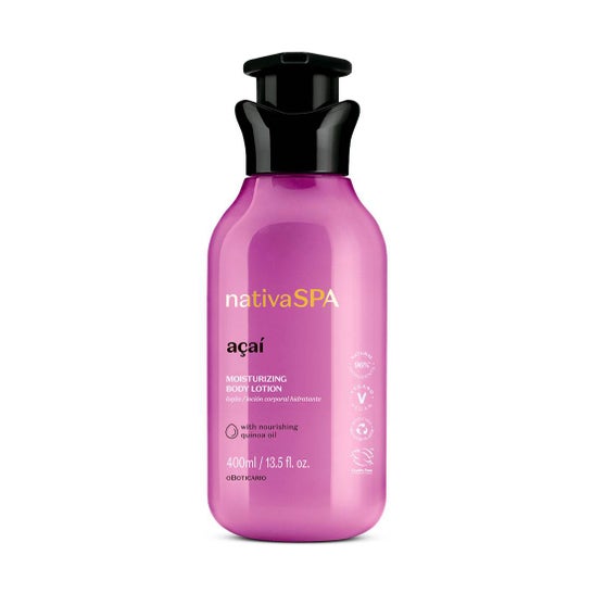 O Boticário Nativa SPA Açai Loção Hidratante Corporal 400ml