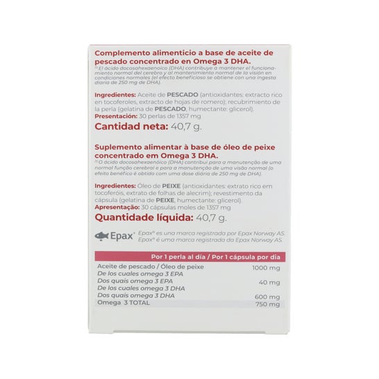 Inovance Omega 3 DHA 30 perlas