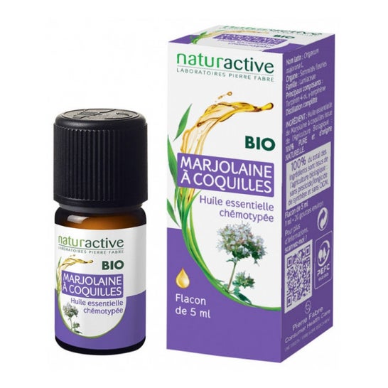 Aceite esencial NaturActive Mejorana Orgánica  Conchas 5ml