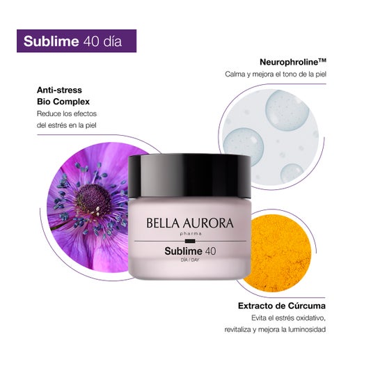 Bella Aurora Sublime 40 Crema Día Antioxidante Anti-Edad +40 años 50ml