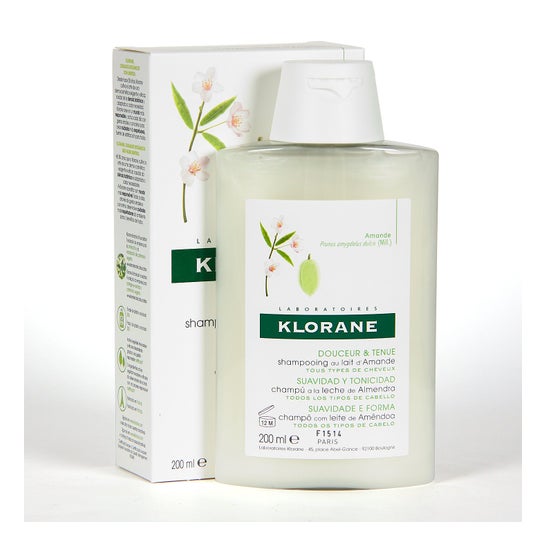 Klorane Volumizing Shampoo Almond Mælk 200ml