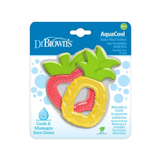Dr. Brown'S Pack AquaCool Mordedor Líquido Piña Manzana 2 uds