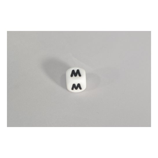Irreversible Silikonperle für Chip-Clip-Buchstaben M 1 Stück