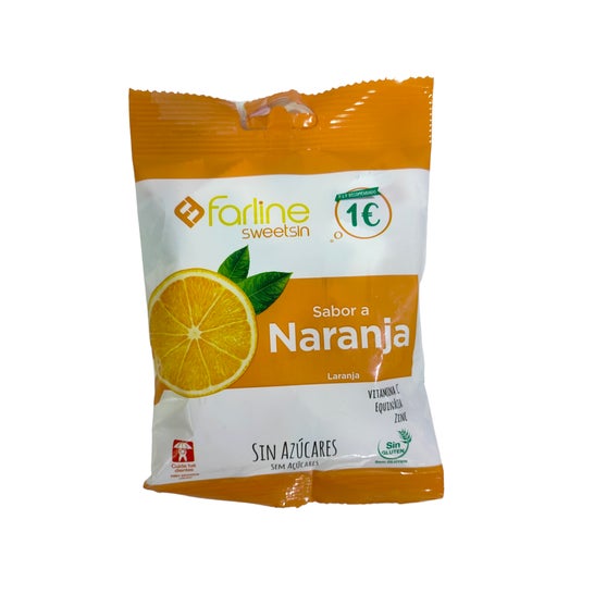 Farline Sweetsin Caramelos Naranja 40g