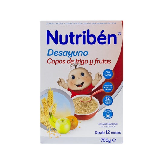 Nutribén™ breakfast wheat flakes with fruit 750g
